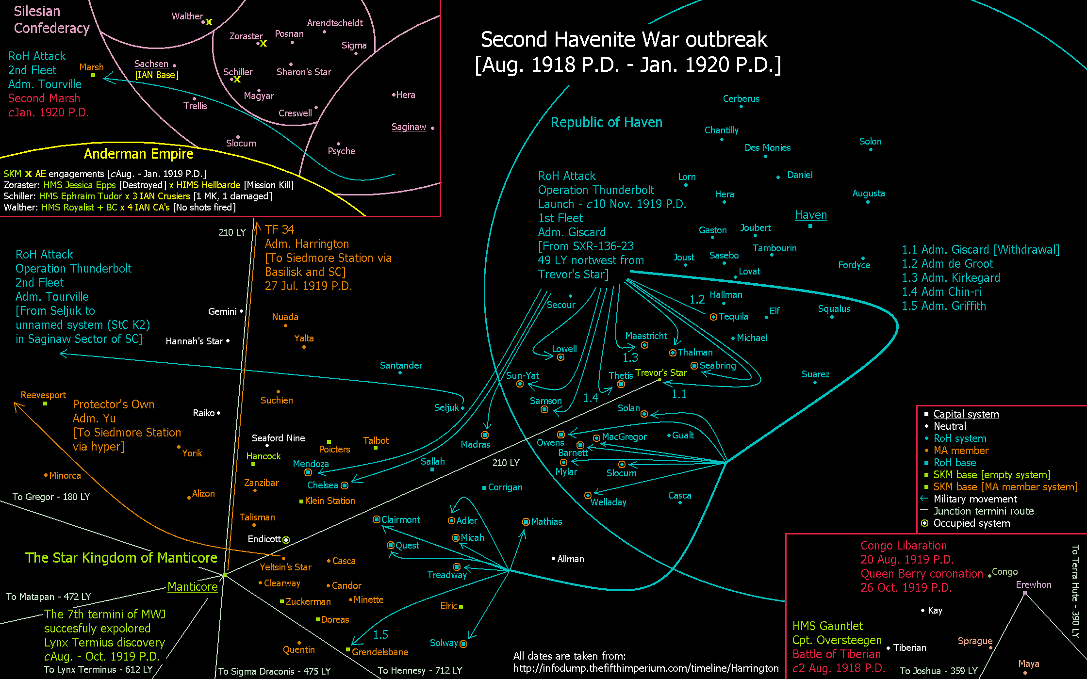 honorverseglossary - MAPS.